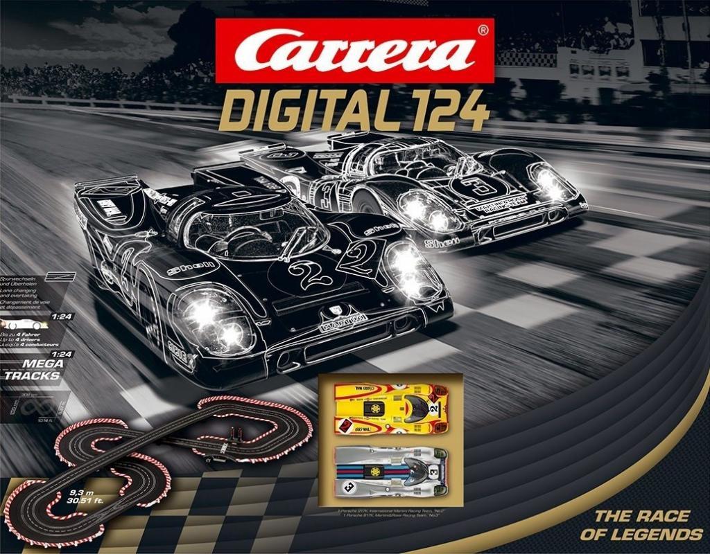 Carrera Digital 124, die größte Carrera-Bahn.